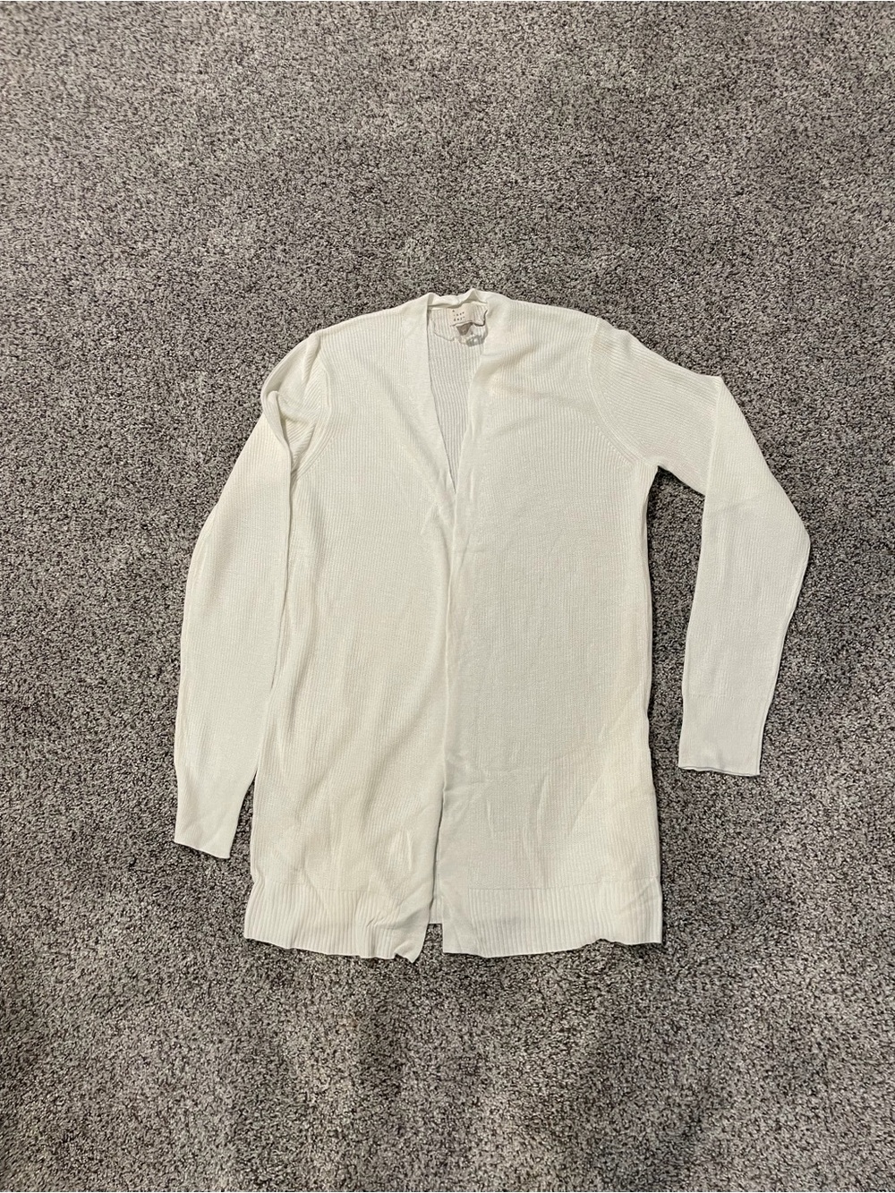 a new day Cream Open-Front Knit Cardigan